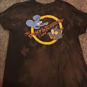 The Itchy & Scratchy Show Graphic T-Shirt